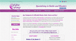 Desktop Screenshot of fabricfancy.com